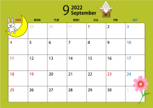 2022/09 フジヤマアドベンチャークラブ ツアーカレンダー
